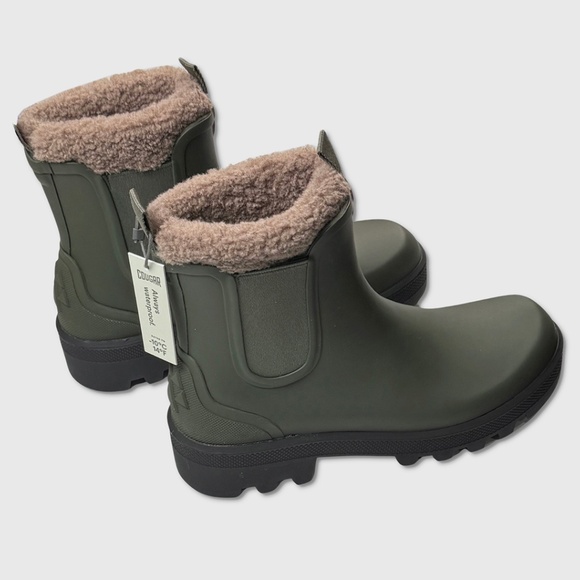 Cougar Ignite Waterproof Boots - NEW Womens Size 7 Green / Black - #47923-ZZ3 - Picture 2 of 5